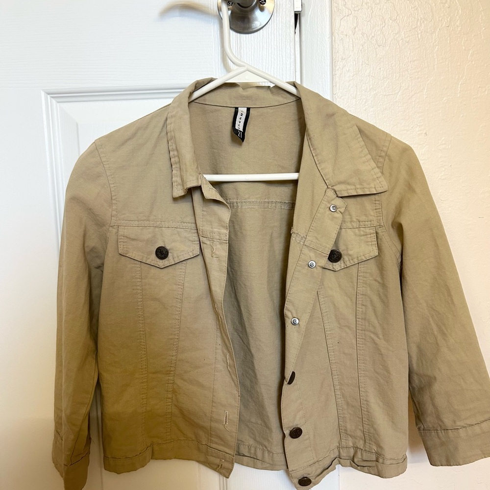Forever 21 Tan Jacket (US Small)